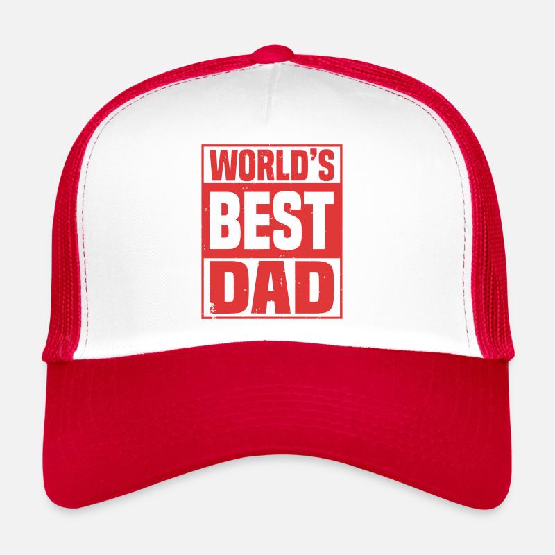 Bester Vater der Welt Design Trucker Cap