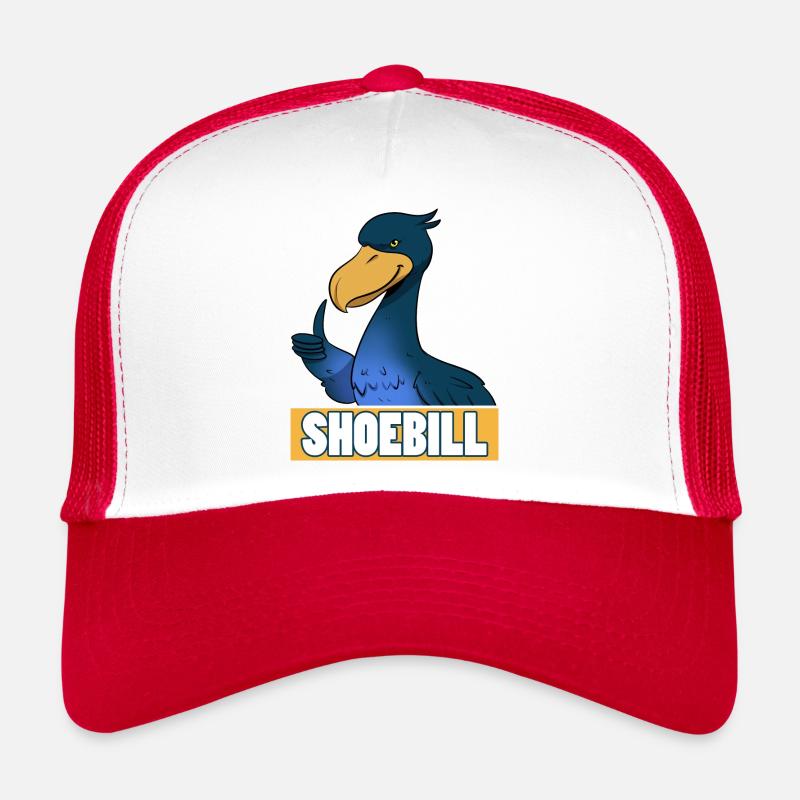 Shoebill Bird Ornithologist Forest I Gift Trucker Cap