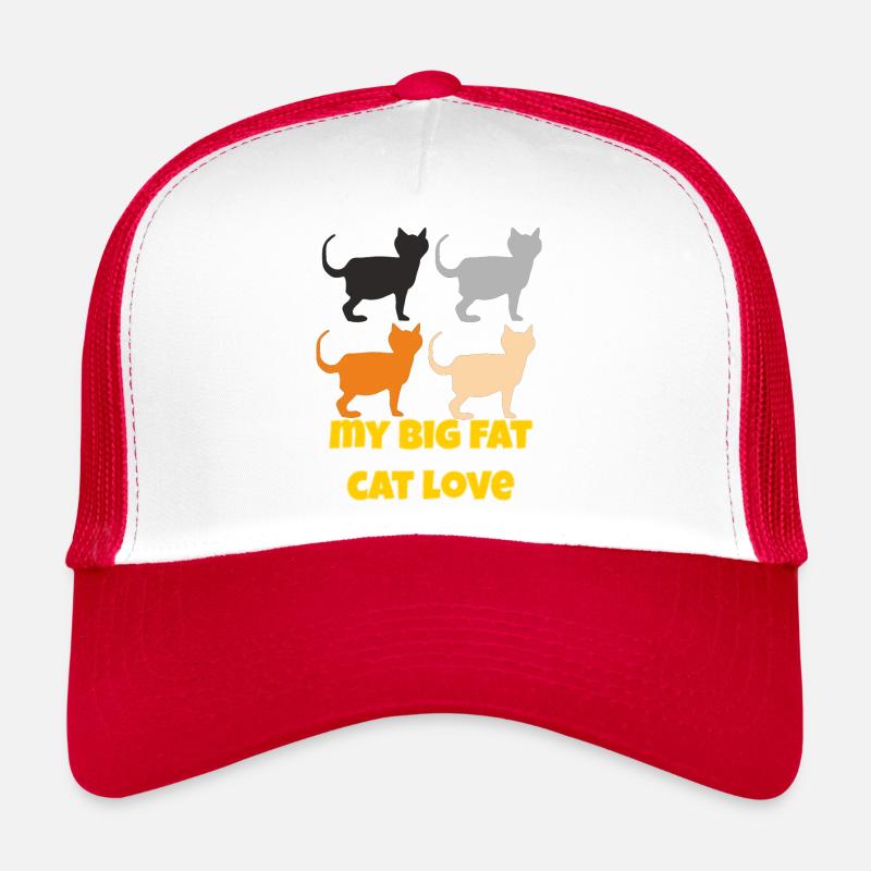 My Big Fat Catlove Trucker Cap