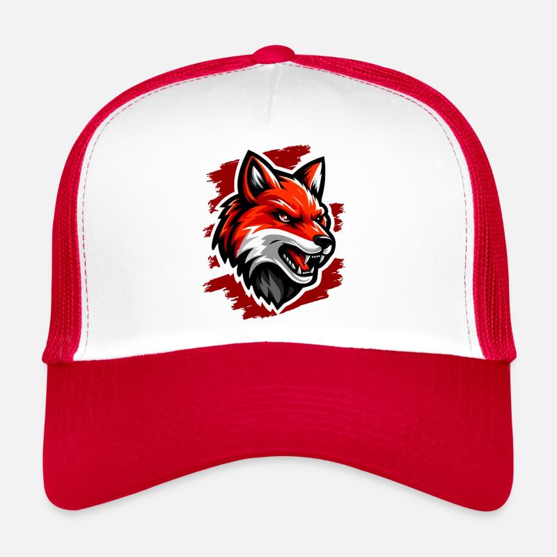 Renard roux Casquette trucker 