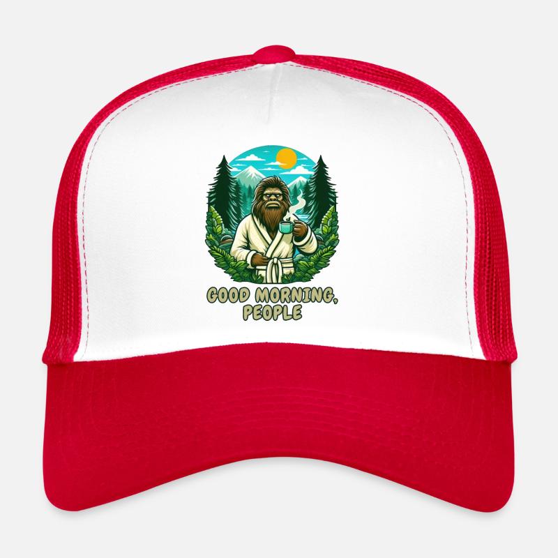 Sasquatch Der Morgenmensch Trucker Cap