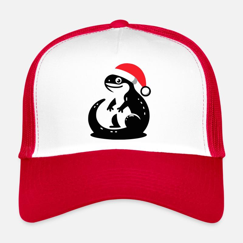Christmas Lizard Trucker Cap