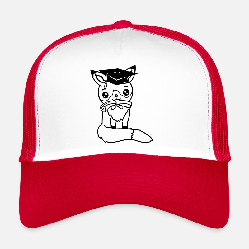 Fox High School Graduation Certificats de fin d’études Chapeau de collège Casquette trucker 