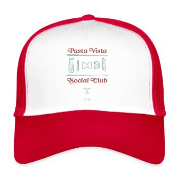 Pasta Vista Social Club - Pasta Love - Trucker Cap - white/red - Front
