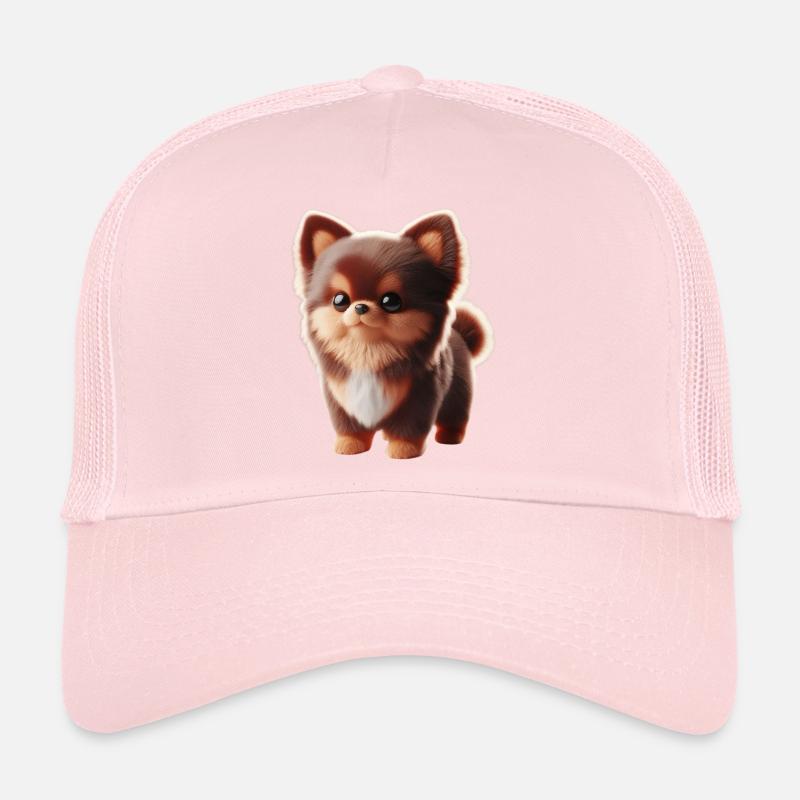 Petit chien mignon Casquette trucker 