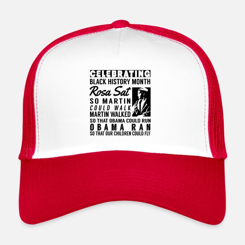 Black History month: Celebrate Pride in Black Hist Trucker Cap