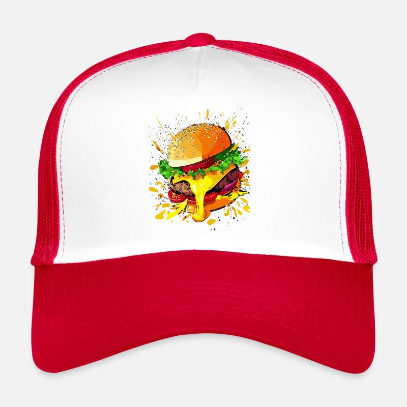 Extra Cheese Burgers Cheeseburgers Trucker Cap