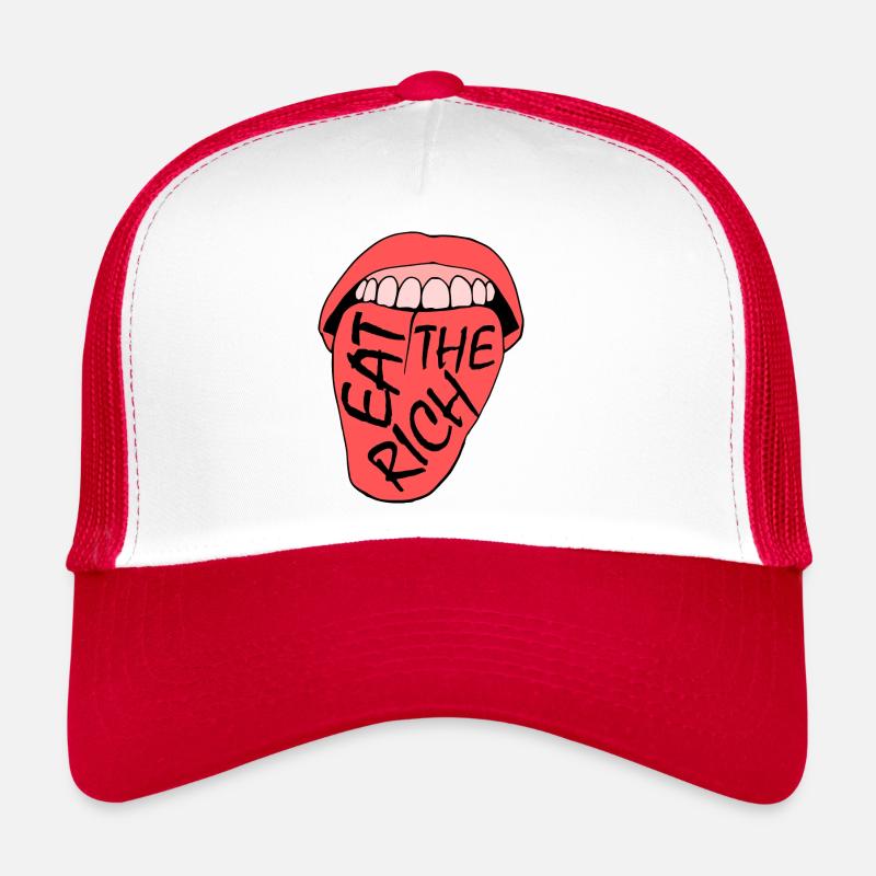 Eat the rich Trucker Cap