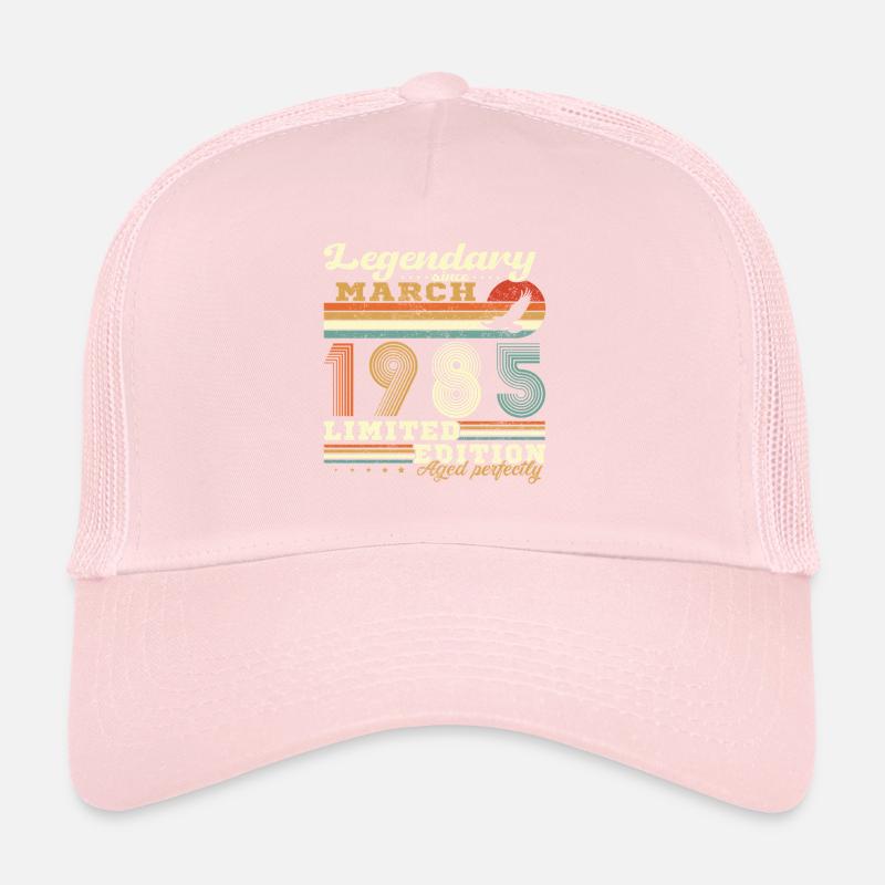 März 1985 Vintage Geburtstagsgeschenk Trucker Cap