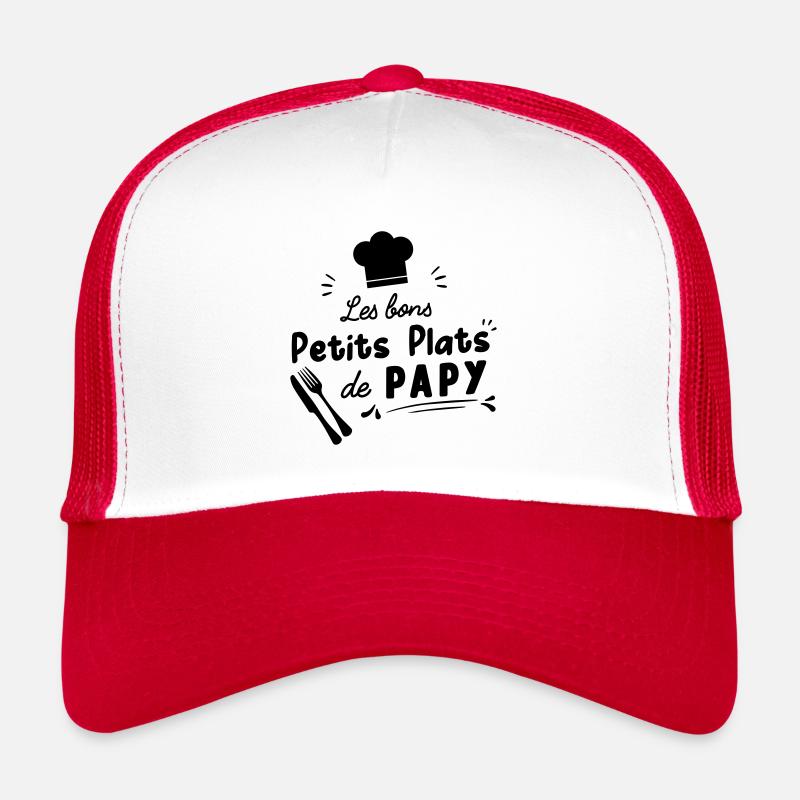 bon petit plat de papy Casquette trucker 