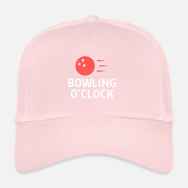 Bowling Dictons Bowling Bowler Skittles Cadeau Casquette trucker 