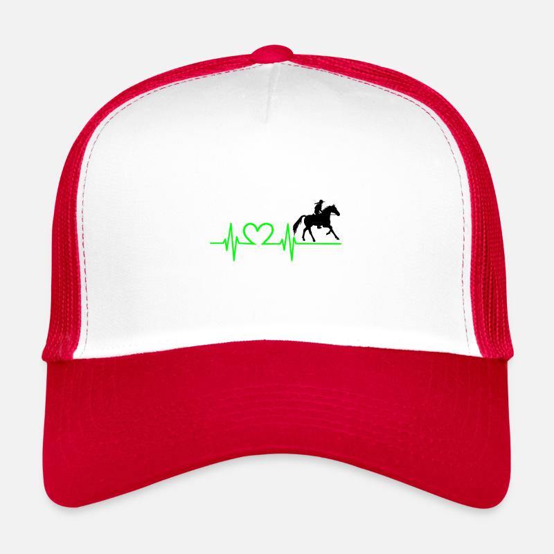 Les chevaux EKG adorent Casquette trucker 