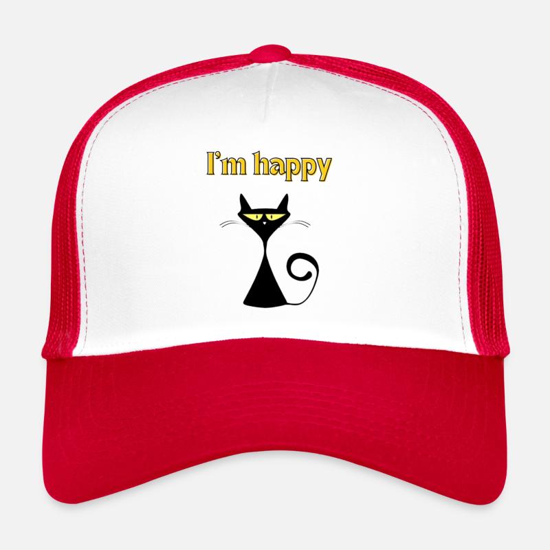 I'M HAPPY Casquette trucker 