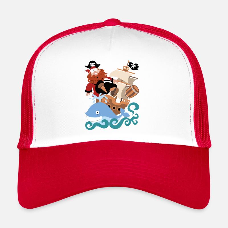Le pirate Casquette trucker 