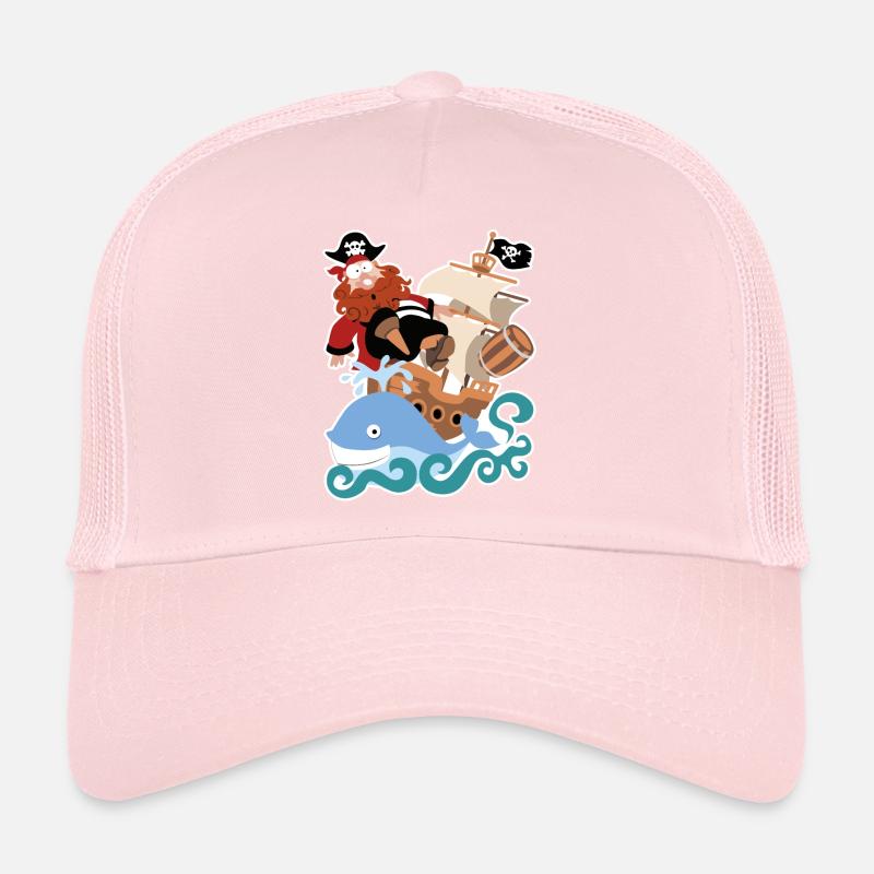 Le pirate Casquette trucker 
