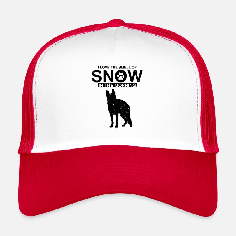 Design German Shepherd Police Design Trucker Cap