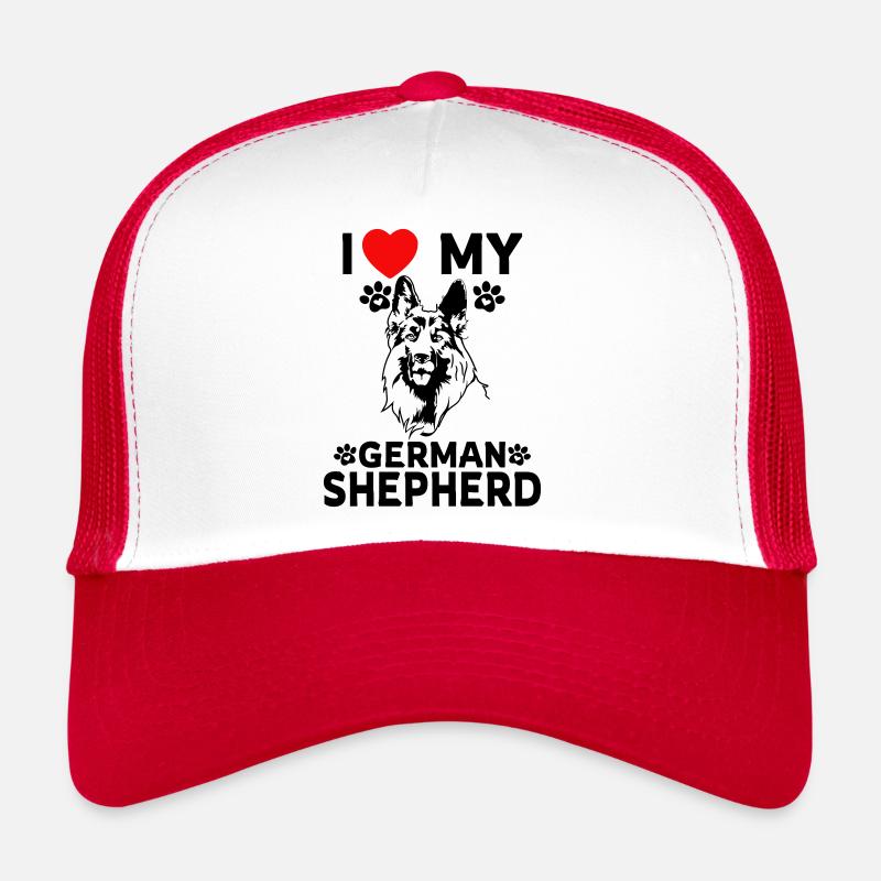 I love my German Shepherd Trucker Cap