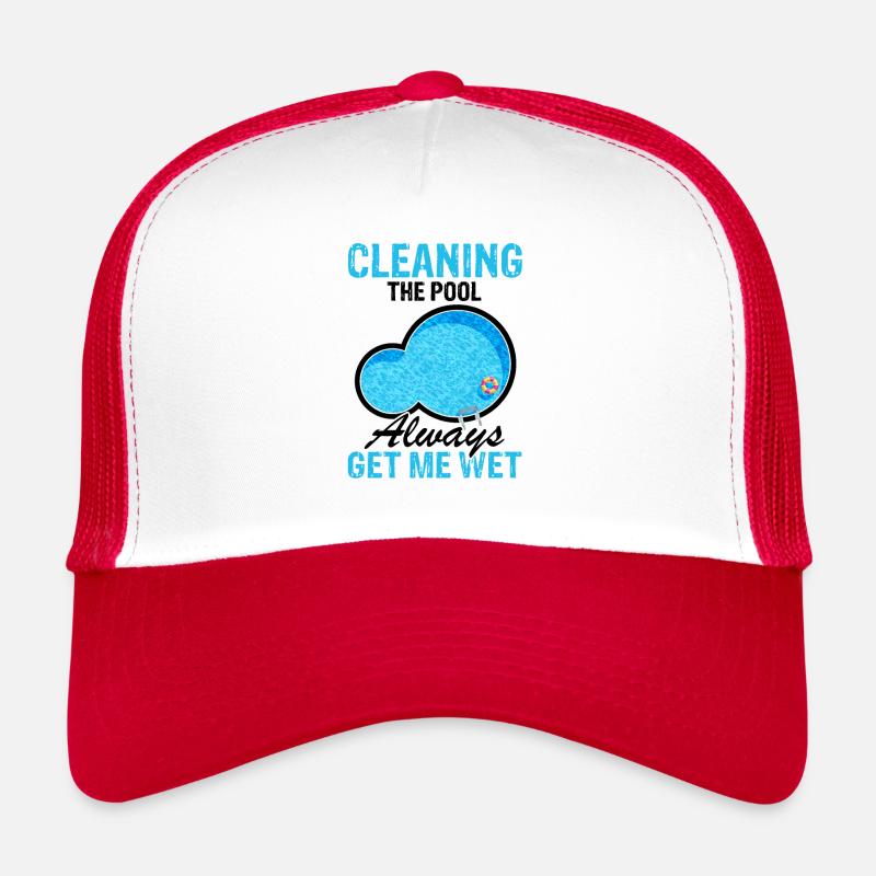 Conceptions de sauveteurs pour les techniciens de piscine Casquette trucker 