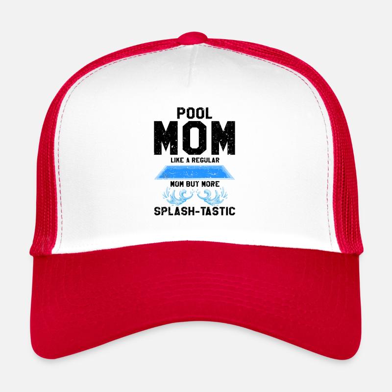 Conceptions de sauveteurs pour les techniciens de piscine Casquette trucker 