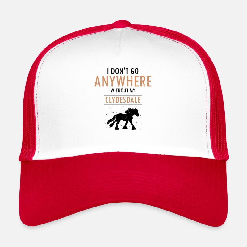 Conception Clydesdale pour clydesdale Riders Casquette trucker 