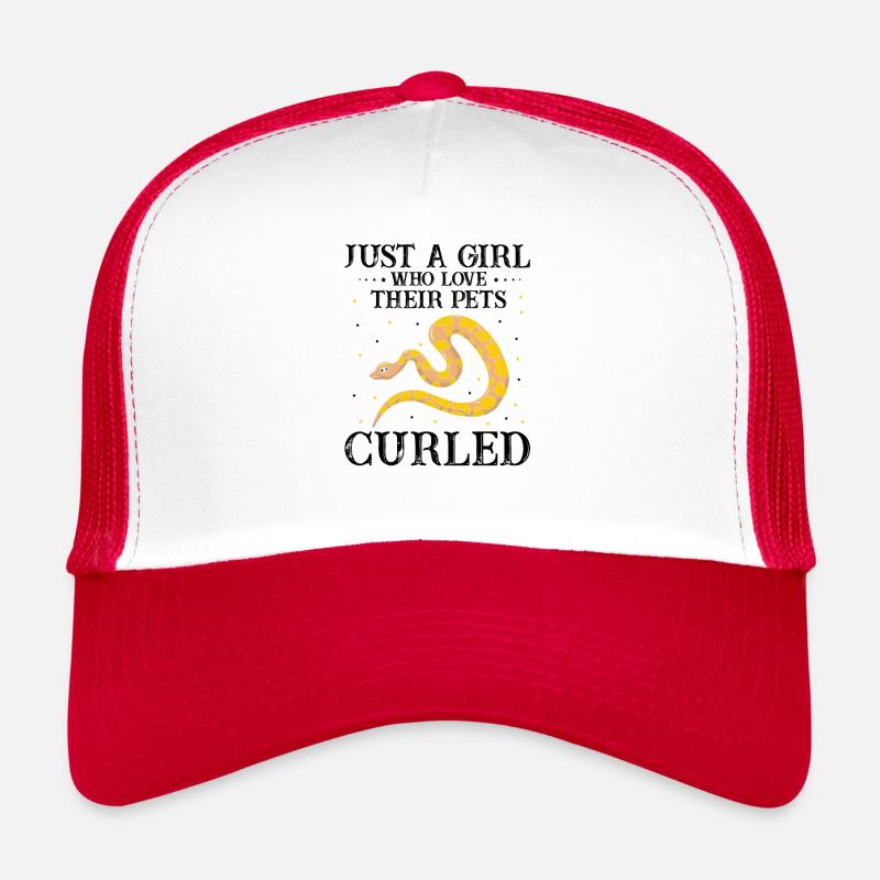 King python design for snake lovers Trucker Cap