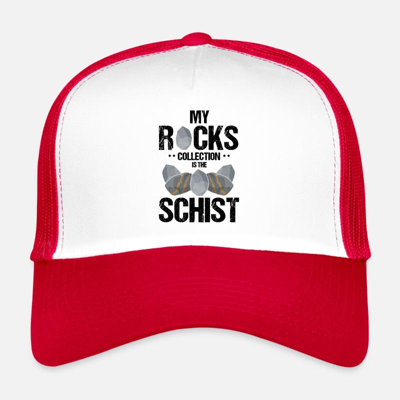 Recherche sur les roches et conception de roches à quartz Casquette trucker 