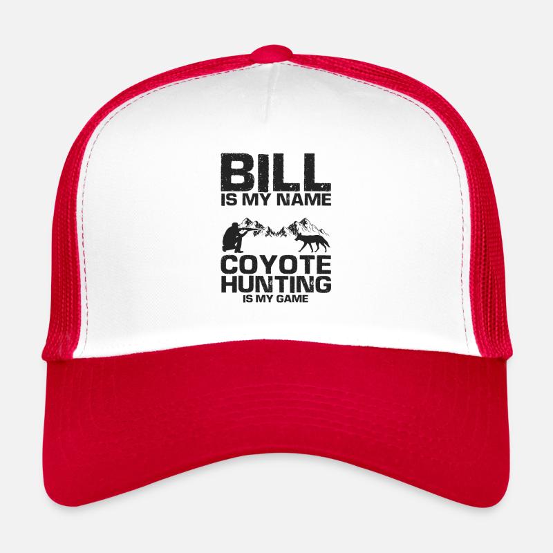 Conception de coyote pour les réacteurs de coyote Casquette trucker 