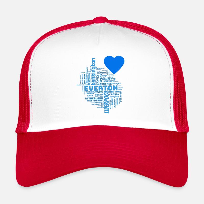 Liverpool - Trucker Cap - white/red
