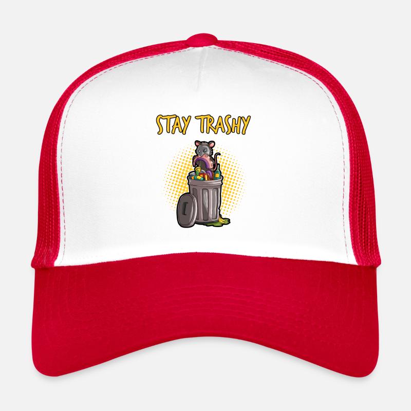 Possum design for opossum lovers and possum Trucker Cap