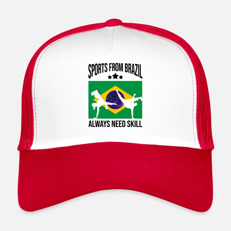 Capoeira instruments for Brazilian dance Trucker Cap