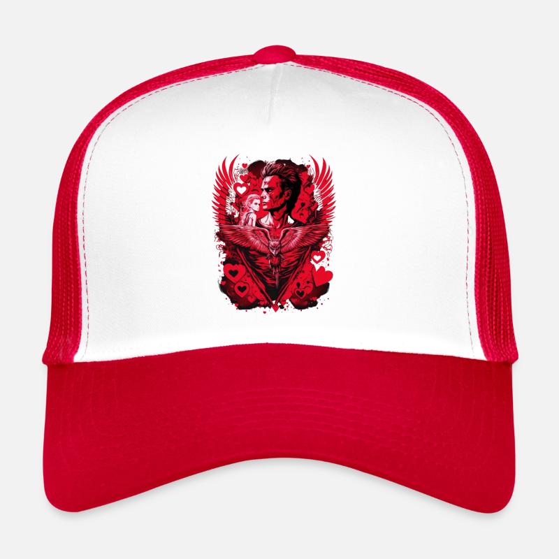 Saint-Valentin | Saint-Valentin | Design de mode pour hommes Casquette trucker 
