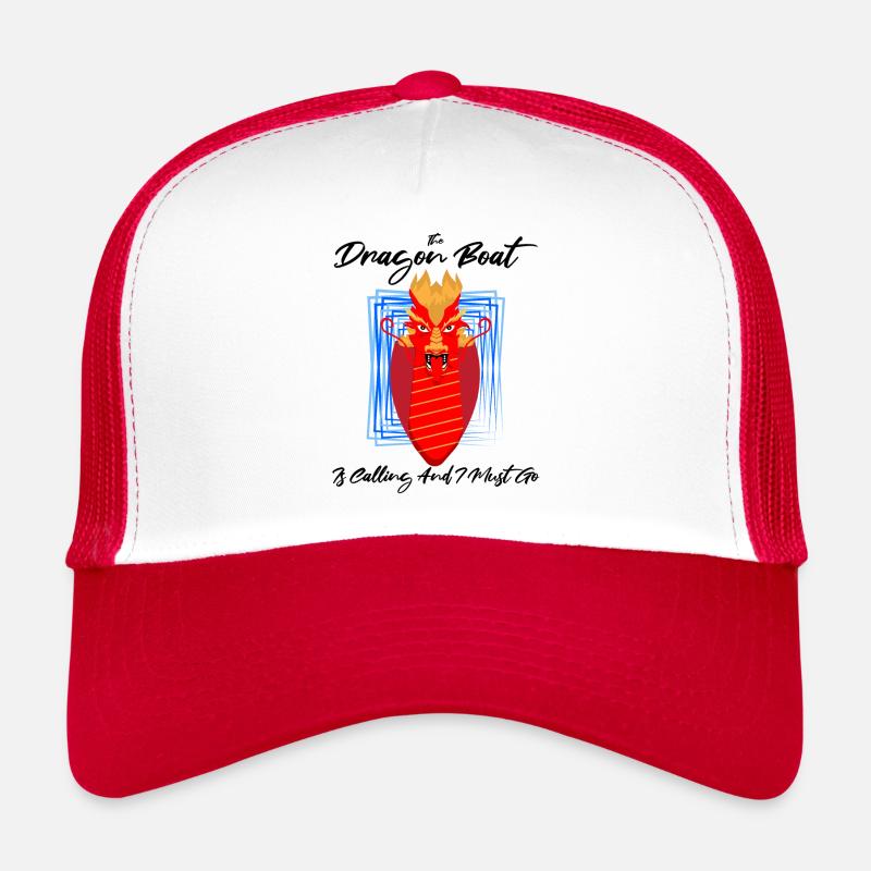 Entraîneur de bateaux-dragons pour les courses de bateaux chinois Casquette trucker 