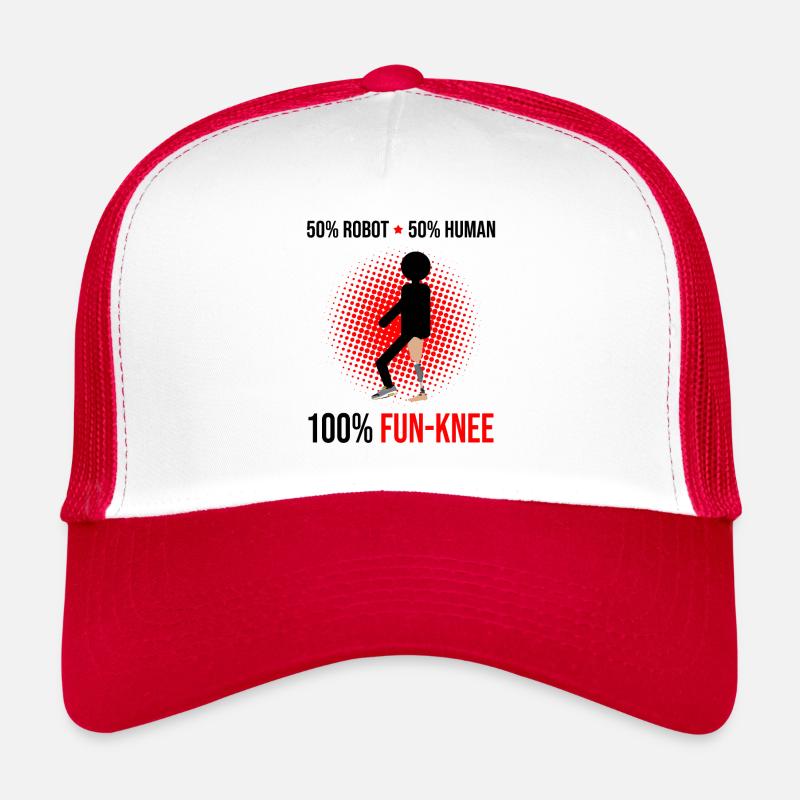 Artificial limb design for leg prosthesis Trucker Cap