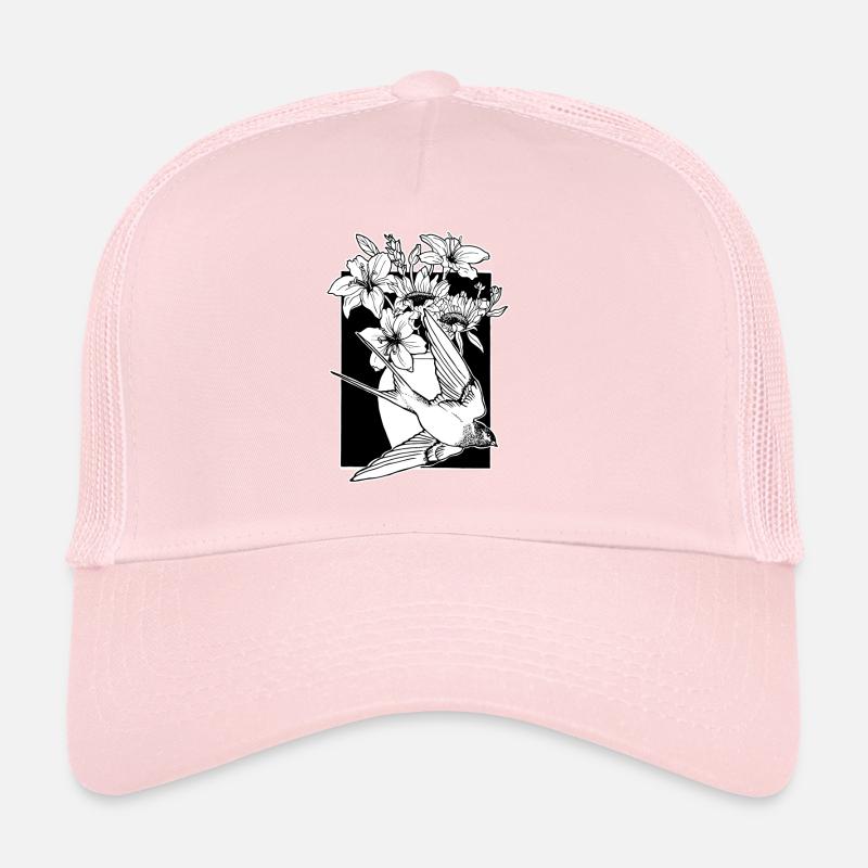 Fleur d’hirondelle Casquette trucker 