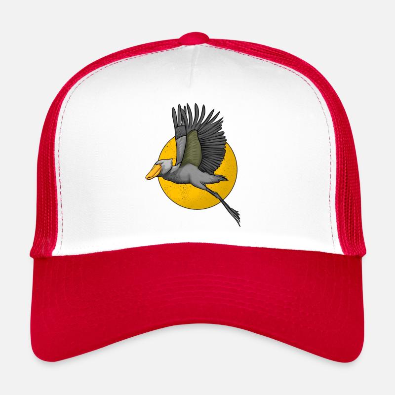 Shoebill Bird Ornithologist Forest I Gift Trucker Cap