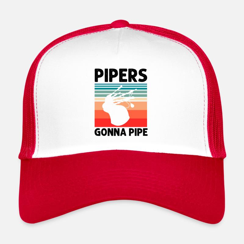 Conception de cornemuse pour Scotland Pride et cornemuse Casquette trucker 