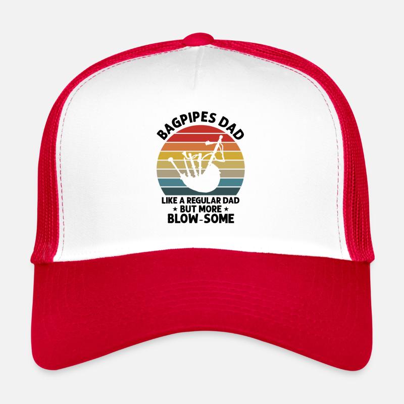 Conception de cornemuse pour Scotland Pride et cornemuse Casquette trucker 