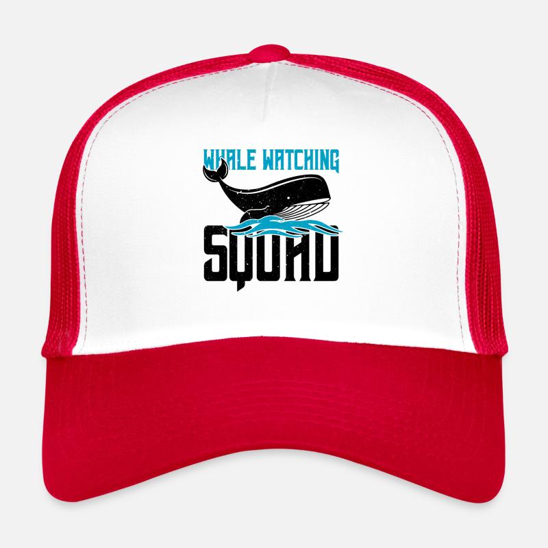 Conception de baleines pour les baleines et les rorquals bleus ou les bélugas Casquette trucker 
