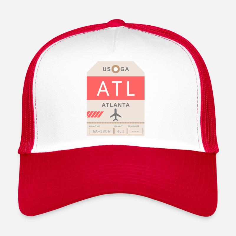 Flughafen Atlanta 1950 Trucker Cap