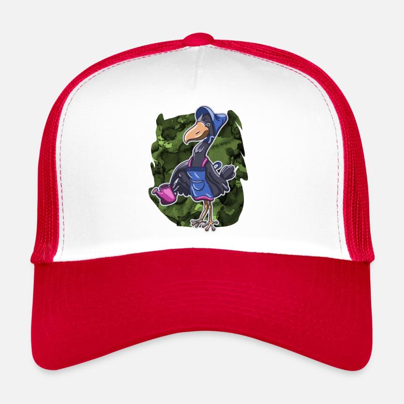 Shoebill Bird Ornithologist Forest I Gift Trucker Cap