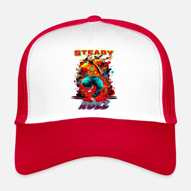 Steady HIP HOP Roll Trucker Cap