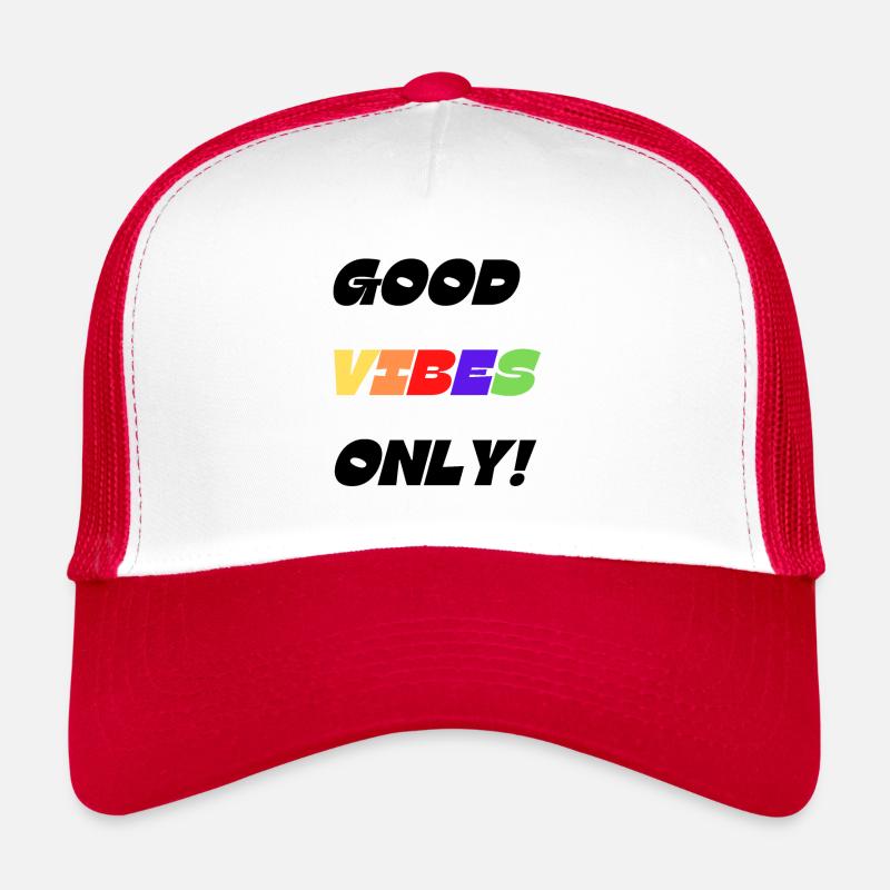 GOOD VIBES ONLY Trucker Cap
