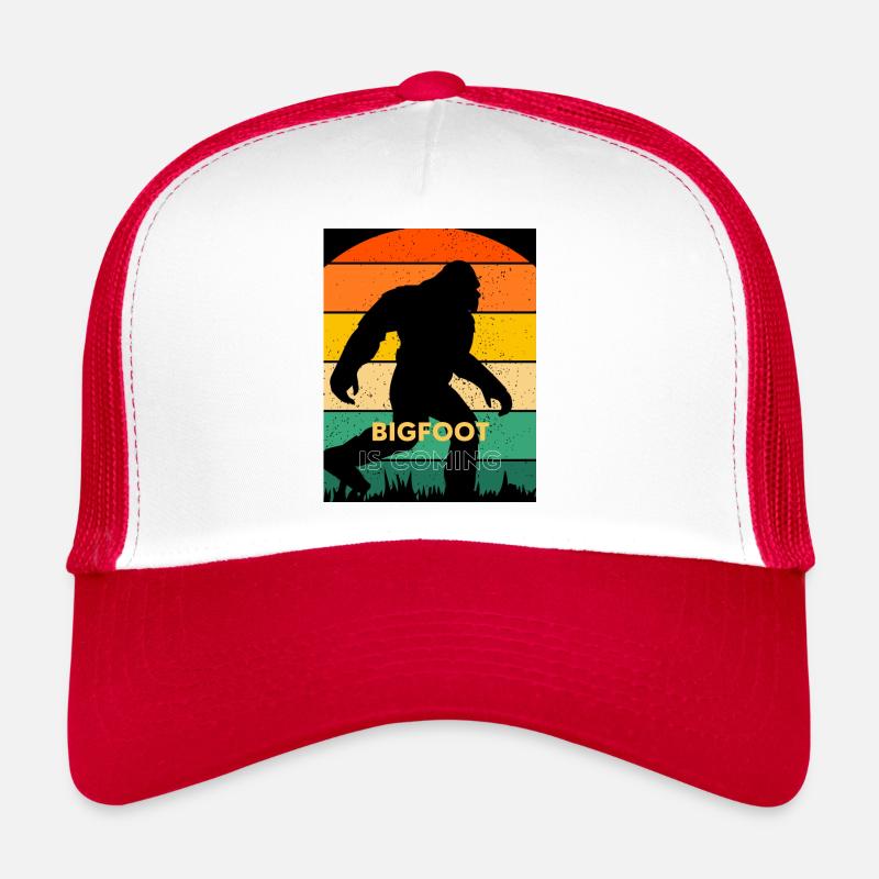 Bigfoot arrive Casquette trucker 