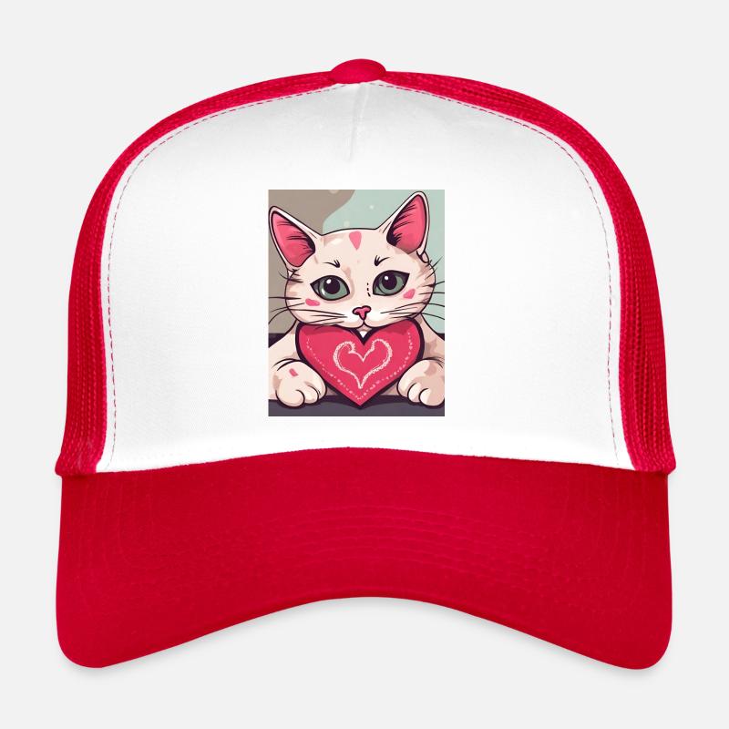 Love Hurts - Chat Casquette trucker 
