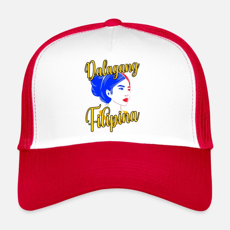 Philippines Drapeau philippin Philippines I Cadeau Casquette trucker 
