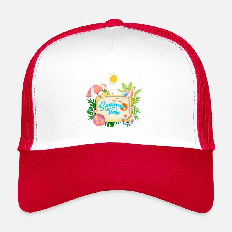 Summer Time Trucker Cap