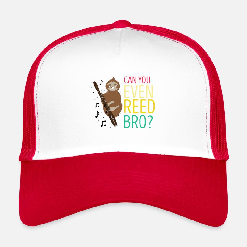 Bassoonist design for woodwind orchestra Trucker Cap