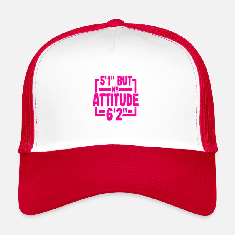 Short Person Geschenk 5ft 1in Haltung 6ft 2in Trucker Cap