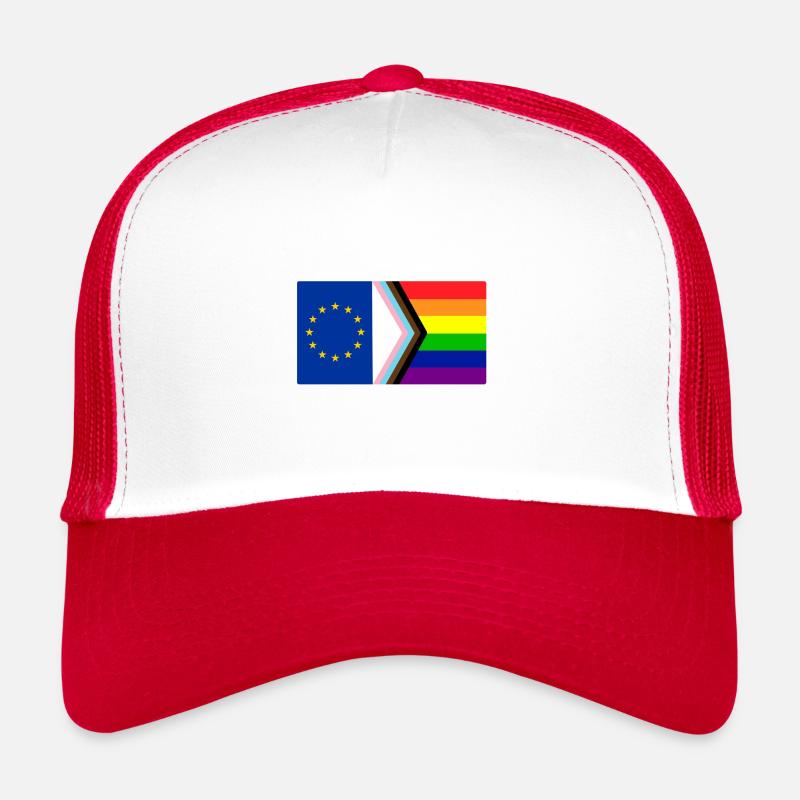 Fierté europe Casquette trucker 