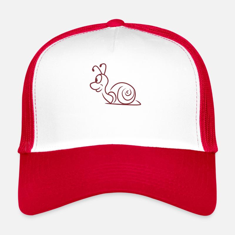 Cute snail shell snail gift Trucker Cap